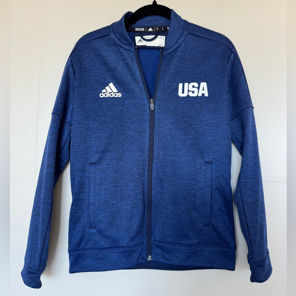 Adidas Navy USA Track Jacket
